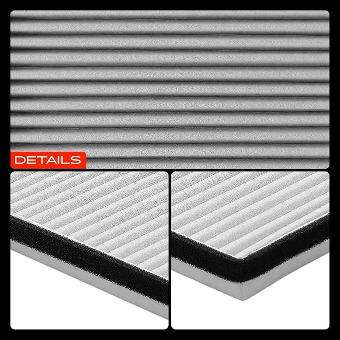 A-Premium Cabin Air Filter with Activated Carbon Compatible with Toyota & Scion Models - RAV4 2001-2005, Echo 2000-2005, xA xB 2004-2006, tC 2005-2010