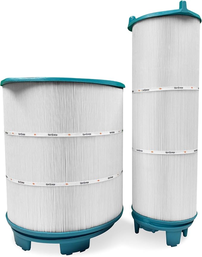 Hurricane Pool and Spa Filter Cartridge Replacement, Inner and Outer 21" Set for Sta-Rite Systems - Cleaning and Maintenance Parts - Accessories for Above Ground Swimming Pools and Spas