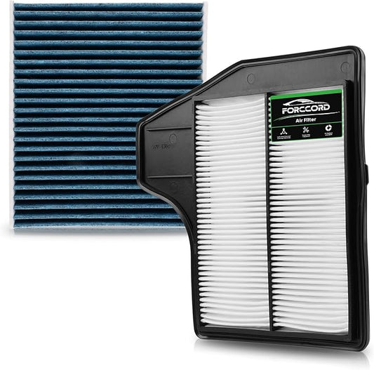 Cabin Air Filter and Engine Air Filter Fit for Nissan Altima 2.5L 2013 2014 2015 2016 2017 2018 Activated Carbon Cabin Filter Replacement CF11776 CA11450 Car Accessories