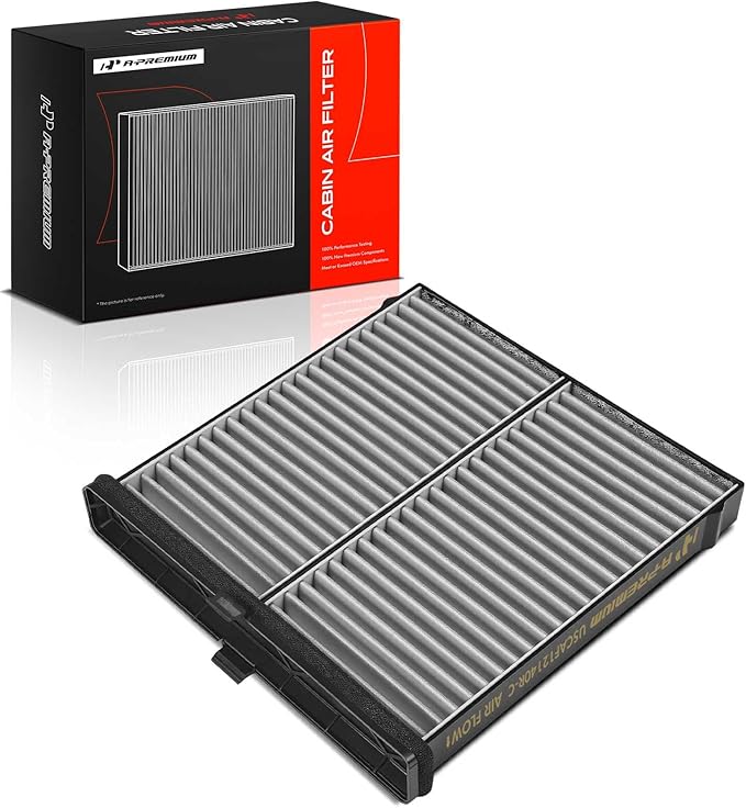 A-Premium Cabin Air Filter with Activated Carbon Compatible with Toyota Yaris 2019-2020, Yaris IA 2017-2018 & Mazda CX-3 CX3 2016-2021 & Scion IA 2016-2016, Replace# 87139WB001