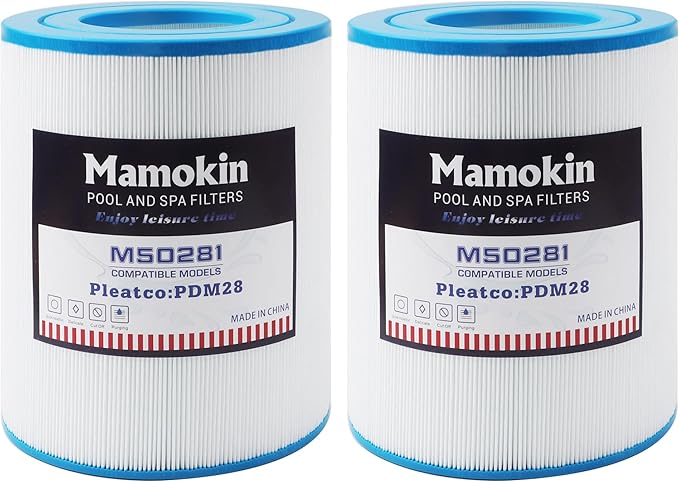 PDM28 Spa Filter Replacement Aquarest Dream Maker 461273 Hot Tub Filter, FC9944, FC-9944 cartridges, 2 Pack