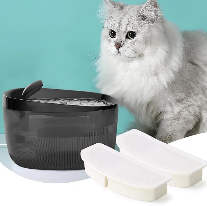 4pcs Cat Water Fountain Filters, Pet Water Fountain Replacement Filters