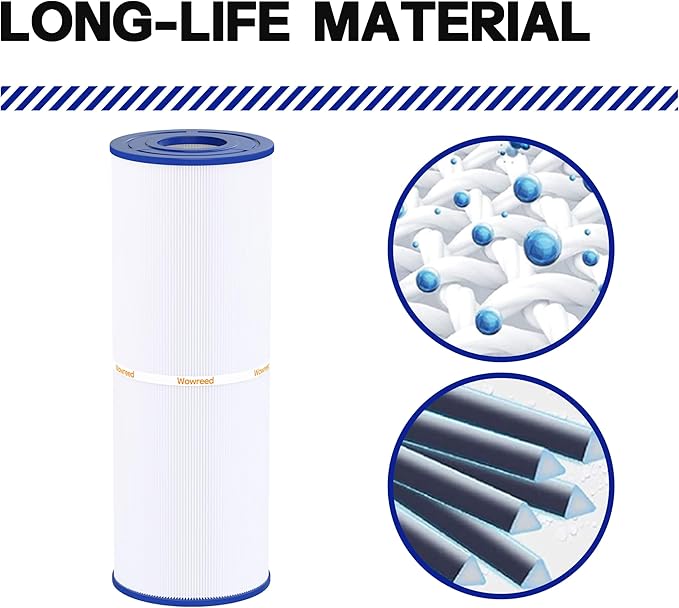 Spa Filter Compatible with Cryspool CP-04075, PRB50-IN, C-4950, 413-212-02, FC-2390, J210/ J220/ J235/ J245/ J275, 03FIL1600, 5X13 Drop in Hot Tub Filter 2 Pack