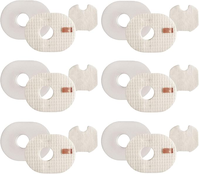 6-Pack Shark Rocket Vacuum Filter Replacement for HV300, HV301, HV300W, HV302, HV305, HV310, UV450 Foam & Felt Filter Kit, Replacement Parts # XFFV300