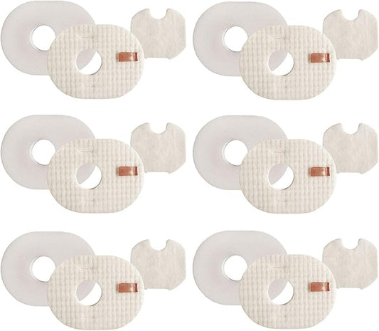 6-Pack Shark Rocket Vacuum Filter Replacement for HV300, HV301, HV300W, HV302, HV305, HV310, UV450 Foam & Felt Filter Kit, Replacement Parts # XFFV300