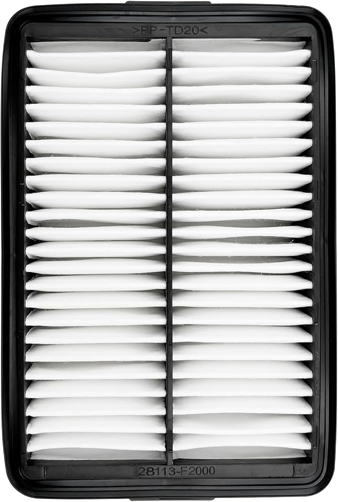 Capume Engine Air Filter JM2811 Fits for 2017-20 Elantra, 2018-20 Elantra GT, 2018-23 Kona, 2019-21 Veloster, 2020-24 Forte5, 2019-24 Forte, 2020-25 Soul, Replacement for 28113-F2000, CA12057