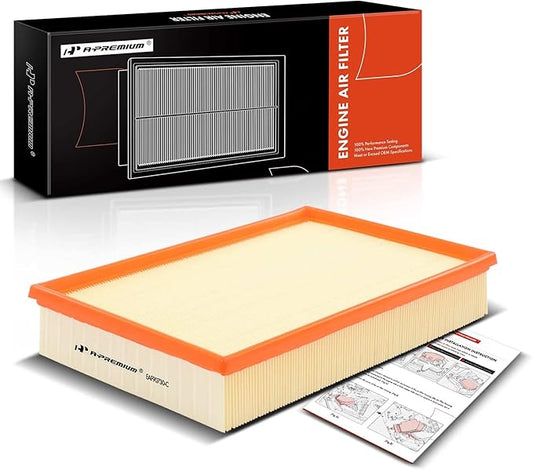 A-Premium Engine Air Filter Compatible with Volvo S60 2001-2009, S80 2004-2006, V70 2001-2007, XC70 2003-2007