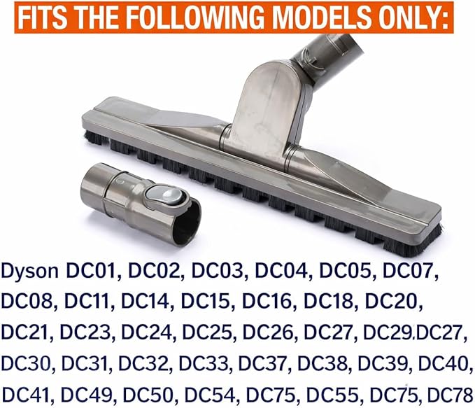 Qualtex Dyson Hardwood Floor Attachment Articulating Vacuum Cleaner Hard Floor Tool 920018-04