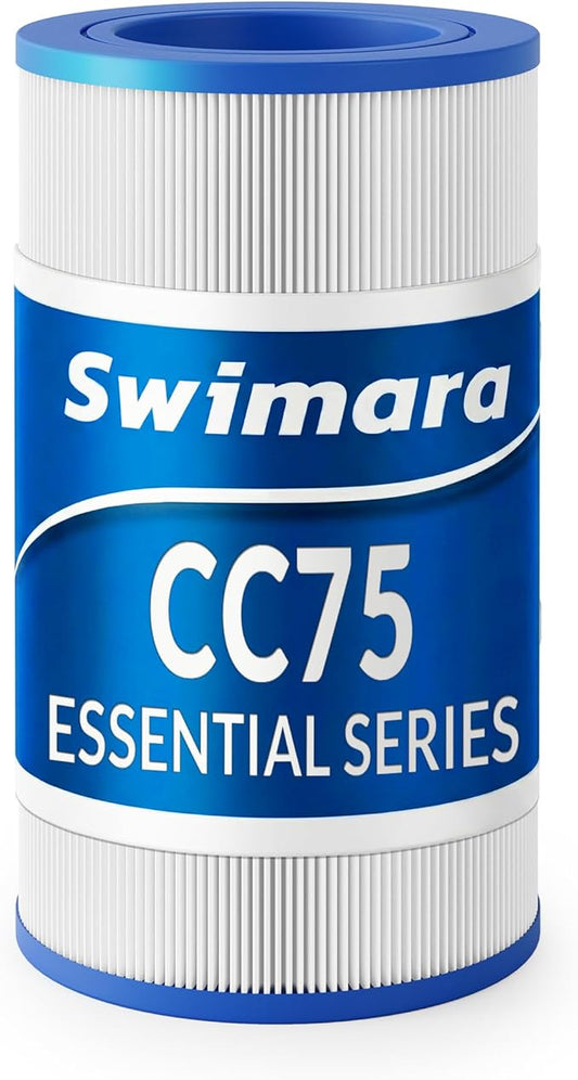 Pool Filter Cartridge, Essential Series, Replacement for PAP75 R173214 59054100, Compatible with Pentair Clean & Clear 75 Predator 75, Cylindrical Fabric, 75 Sq. Ft.