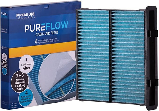 PureFlow Cabin Air Filter PC99497X | Fits 2019-2024 Subaru Forester, 2022-2025 WRX