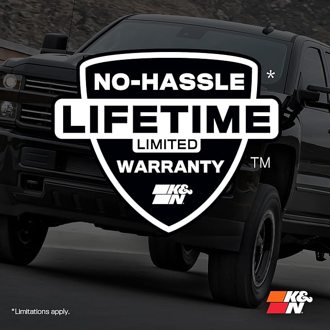 K&N Performance Diesel High-Flow Lifetime Engine Air Filter: Increase Power: Premium, Washable: Compatible with 2020-2026 Chervolet/GMC: Silverado 2500 & 3500, Sierra 2500 & 3500, 33-5098