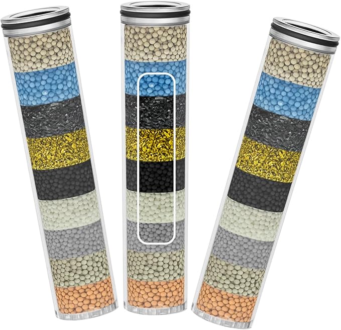 Shower Filters Compatible with SunCleanse Shower Filter Replacement, for Hard Water,3-Pack