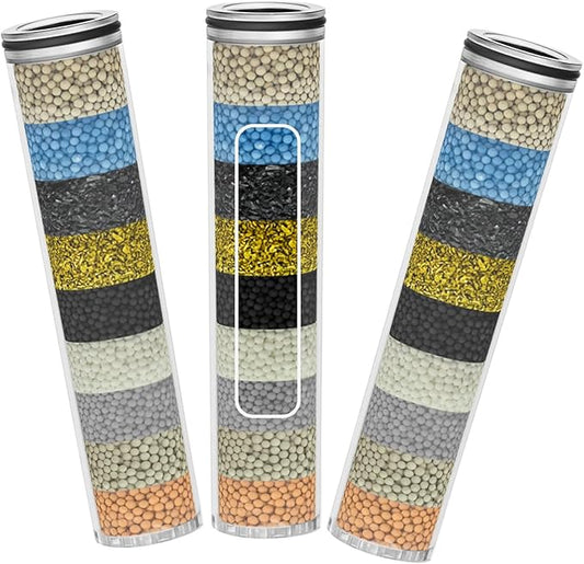 Shower Filters Compatible with SunCleanse Shower Filter Replacement, for Hard Water,3-Pack