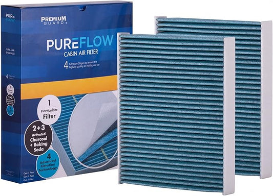 Pureflow Cabin Air Filter PC4329X | Fits 2019-15 BMW Alpina B6 xDrive Gran Coupe, 2018-12 650i