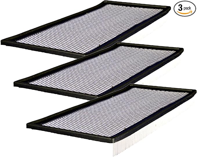 BOSCH 5279WS Workshop Engine AirFilter-Compatible with Select ChevroletCamaro,Corvette,Express-500,Express-2500,Express-3500,GMC Savana-1500,SSR; Savana 2500,Savana 3500;Pontiac Firebird (Pack of 3)