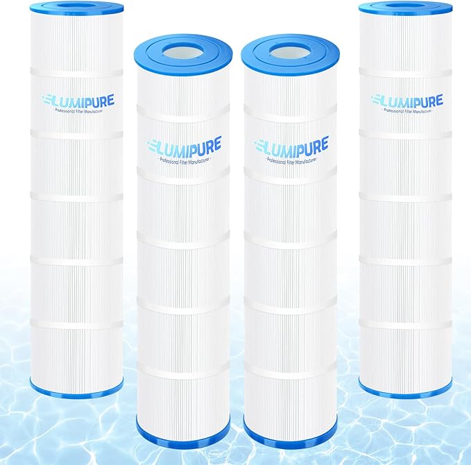 4PCS CCP420 Swimming Pool Filter Cartridges Replaces for Unicel C-7471, Filbur FC-1977, Pleatco PCC105, 178584, R173576, 817-0106, 105 Sq. Ft.