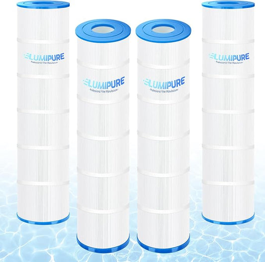 4PCS CCP420 Swimming Pool Filter Cartridges Replaces for Unicel C-7471, Filbur FC-1977, Pleatco PCC105, 178584, R173576, 817-0106, 105 Sq. Ft.