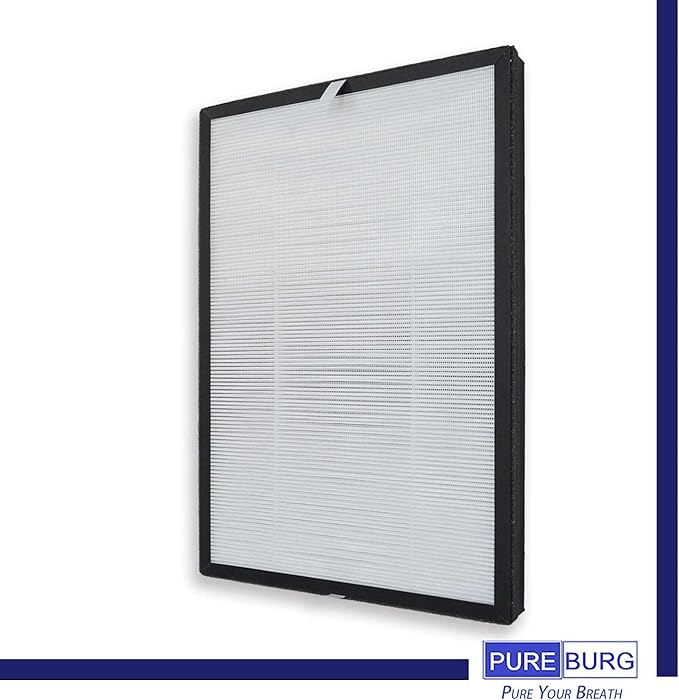 PUREBURG Replacement Filter Compatible with Envion Allergy Pro AP450 Air Purifier Part AP450F, Pack of 1, H13 True HEPA Dust Clean
