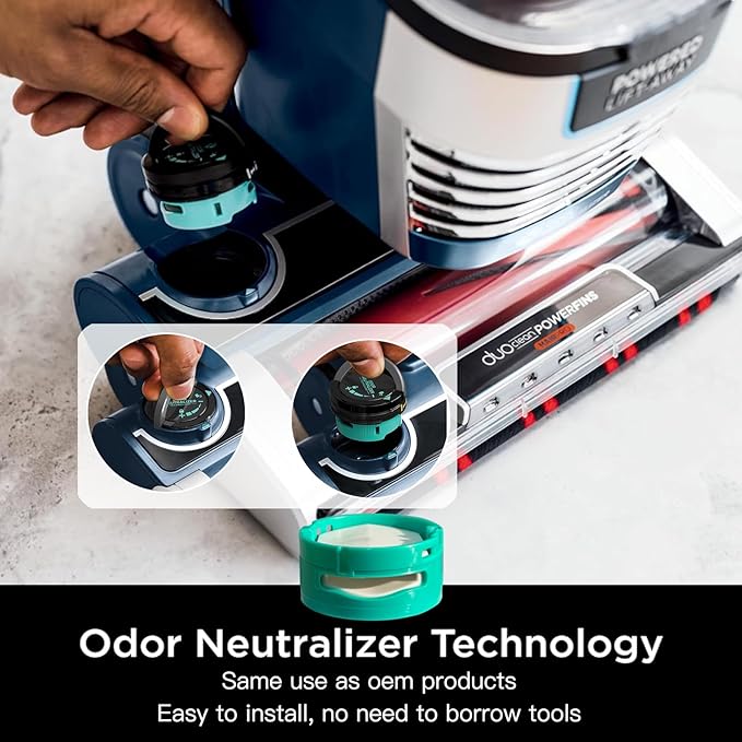 Odor Neutralizer Cartridge Compatible with Shark Vacuums AZ4000 HZ3000 IZ562H & Air Puri-fiers HP132 HP152 HP305, Replacement Shark Scent Cartridge & Vacuum Air Freshener Pods,Part# 1541FC3000