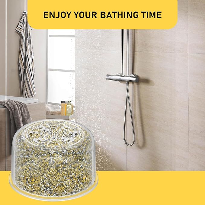 Shower Head Filter Replacement Cartridge Compatible with All Canopy Fixed & Handheld Filtered Shower Head, Shower Filter For Hard Water