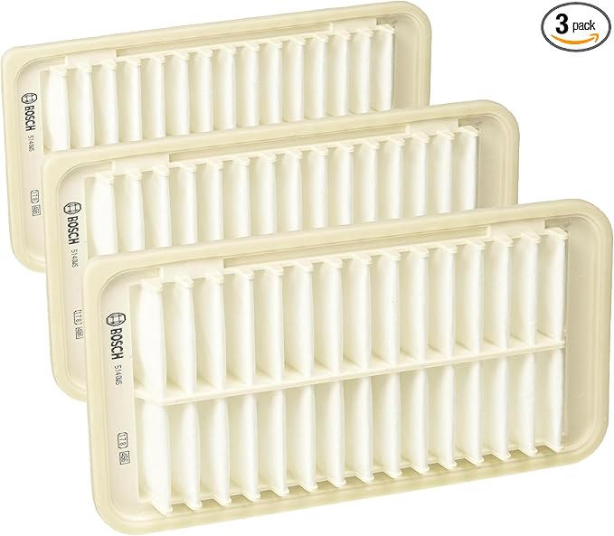 BOSCH 5140WS Workshop Engine Air Filter - Compatible with Select Pontiac Vibe; Scion FR-S, tC; Toyota 86, Corolla, Matrix (Pack of 3)