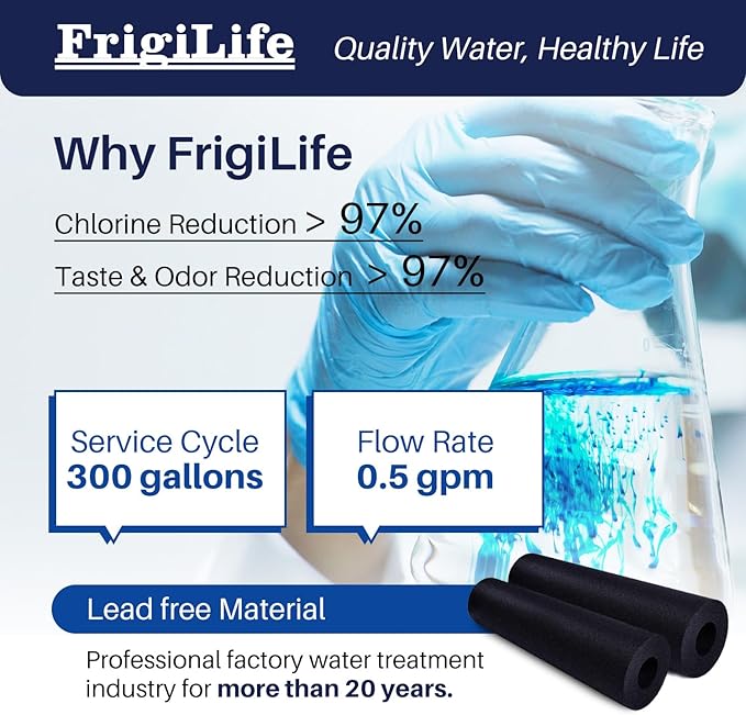 RWF5800A Refrigerator Water Filter Replacement for Frigidaire EPTWFU01 EWF02 Pure Source Ultra II, PureSource Ultra 2, SCWFTCTO, GP006, EPTWFUO1, MR022, JO22, BO022, TH-01, DE022, 1007 4PACK