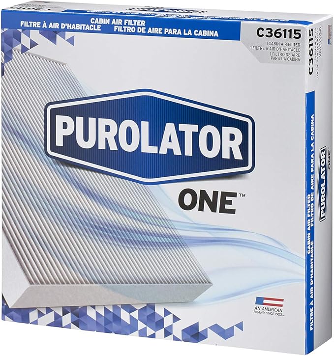 Purolator C36115 Automotive Cabin Air Filter, Car & Truck Passenger Compartment OEM Filter Replacement for Subaru WRX, Forester, Crosstek, and more