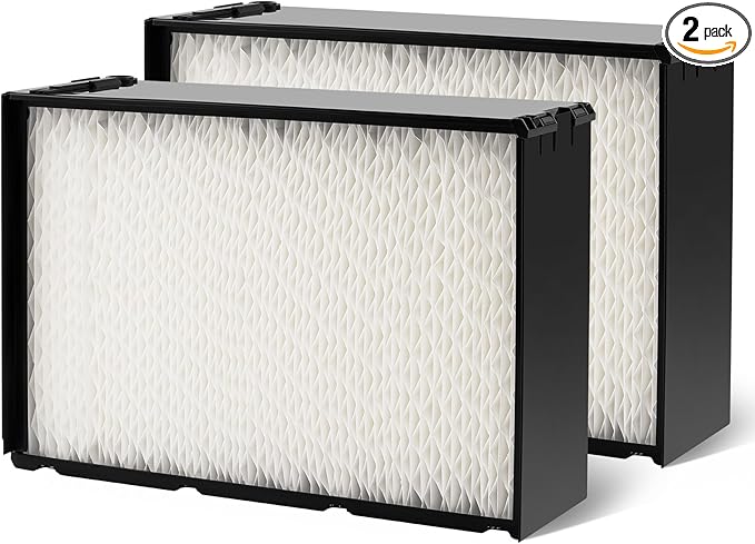 2 Pack 1045 Super Wick Humidifier Filter Replacement Compatible with 1045 Air-care Essick Humidifier Model H12300/H12300HB/H12400/H12400HB/H12600/H12600/H12001/H12AEUO/H12AUKP