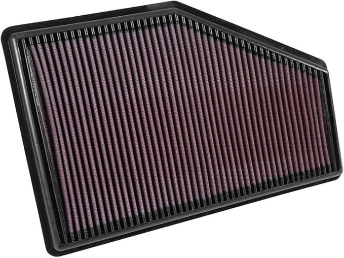 K&N High-Flow Original Lifetime Engine Air Filter: Increase Power: Premium, Washable: Compatible with 2016-2026 Buick/Chervolet/Cadillac: LaCrosse, Regal, XT4, Malibu, 33-5049