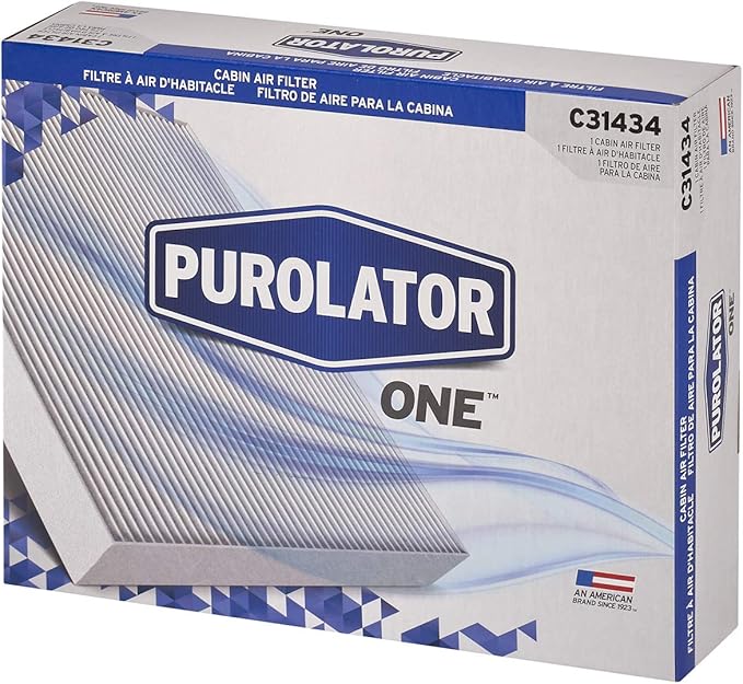 Purolator C31434 PurolatorONE Advanced Cabin Air Filter Compatible With Select Toyota and Subaru