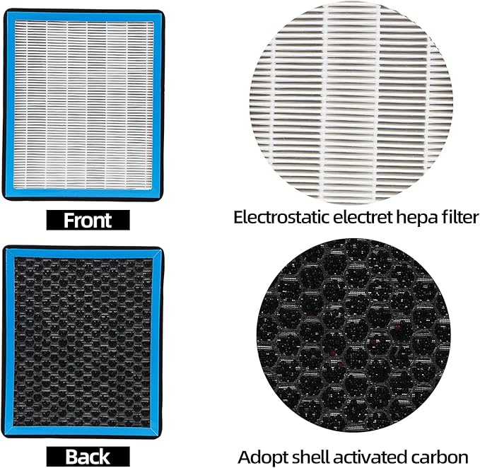 CF11966 Cabin Air Filter with Nutshell Activated Carbon Compatible with Chevy Silverado 1500 2500 3500 HD Cruze Equinox Tahoe Colorado Impala Malibu Blazer Traverse & Buick Cadillac GMC 2016-2025.