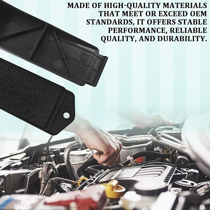 Cabin Air Filter Cover Plate 22759208 for Chevrolet Suburban Silverado Tahoe Avalanche GMC Sierra Yukon Escalade Models, Cabin Air Filter Kit Plastic Cover Cap Plate Replacement 259-100