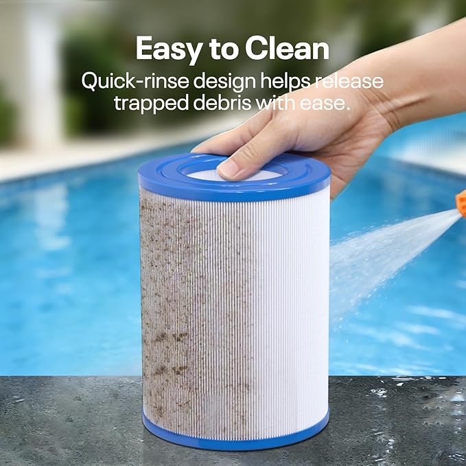 POOLPURE PDM28 Spa Filter Replaces 461273, FC-9944, SD-01392, AquaRest Dream Maker Hot Tub Filter, 28 sq. ft. 1Pack