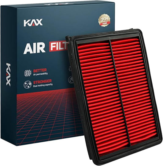 KAX Premium Engine Air Filter, CA11943 Replacement for Kia Sorento 2016-2020, Sedona 2015-2021, Telluride, Palisade 2020-2025, Santa Fe 2019-2020, Santa Fe Sport 2017-2018