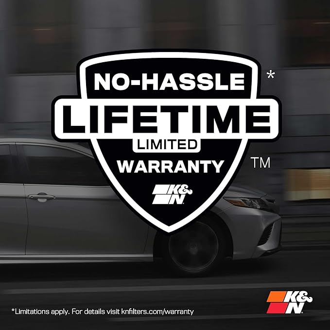 K&N LIFETIME Cabin Air Filter: Premium, Washable, Clean Air for your Cabin: Compatible with 2016-2026 JEEP/RAM: Grand Wagoneer, Wagoneer, 1500, 2500, 3500, 4500, 5500, VF2065