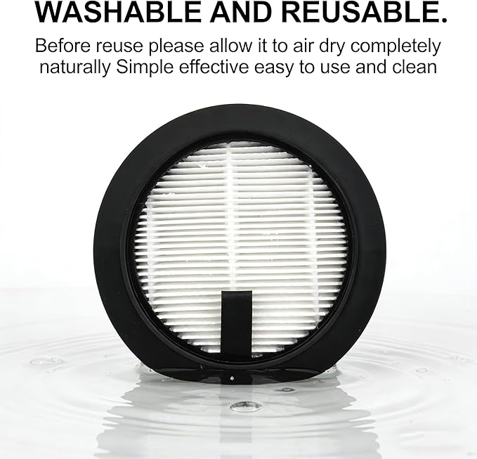 4 Packs Of Cordless Vacuum Cleaner Filters Fit for Smoture VAC01 VAC02 VC70 OZEECO EC01 Vacuum Cleaner Filter Replacement Parts