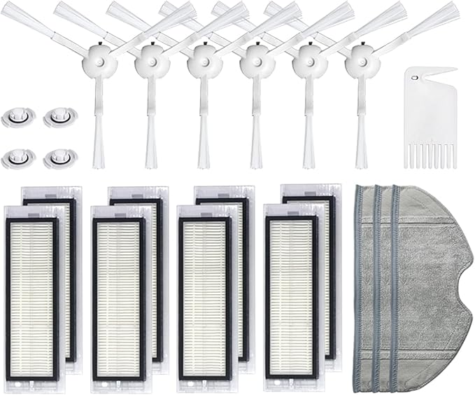 Sweeping Robot Roller Brush Side Brush HEPA Filter Cleaning Cloth Rags Combs for 360 S5 S7 Vacuum Cleaner Replacement Accessories