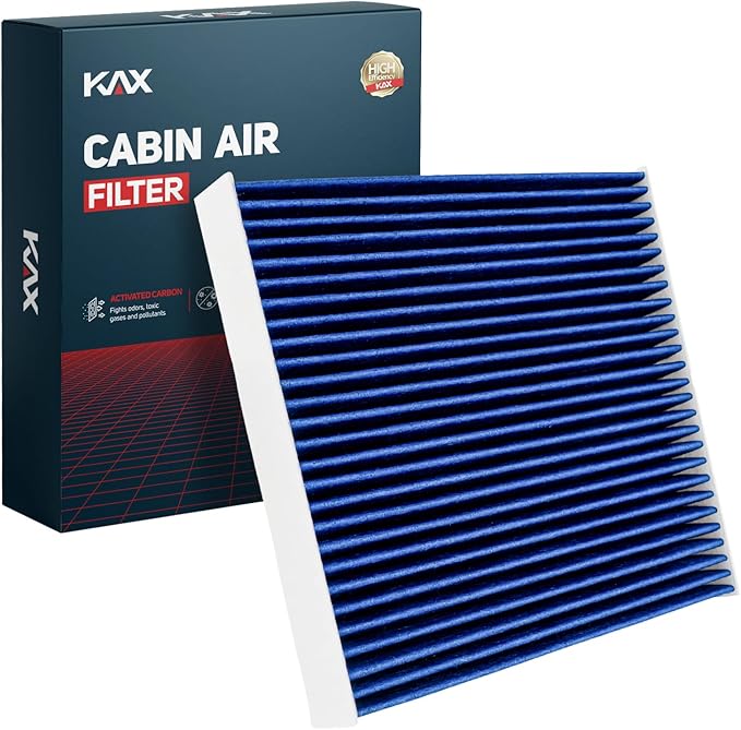 KAX Premium Cabin Air Filter with Dual Active Carbon, CF10562 Replacement for Lexus LS430 2001 2002 2003 2004 2005 2006, SC430 2002-2010, GS300 2001-2005, GS430 2001-2005