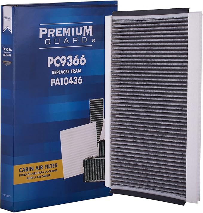 PG Cabin Air Filter PC9366 | Fits 2010-2018 Mercedes-Benz Sprinter 2500, 2007-2019 Sprinter, 2010-2018 Sprinter 3500, 2007-2009 Dodge Sprinter 2500, 2007-2018 Freightliner Sprinter 2500