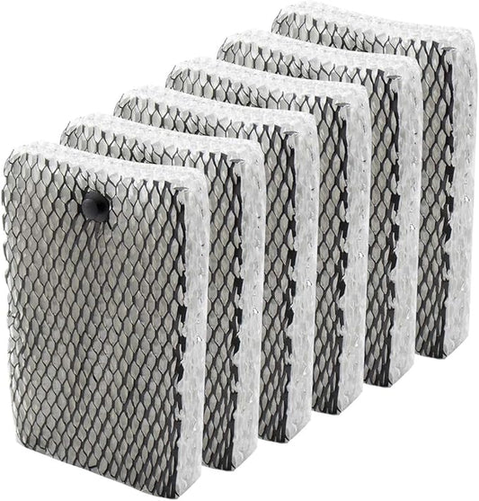 Funmit Humidifier Filter E Replacement Compatible with Holmes HWF100 Bionaire BWF100 Sunbeam SF235 Series, 6 Pack