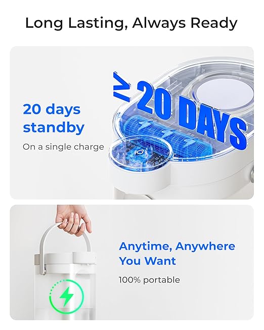 Waterdrop ED11W Rechargeable Water Filter Dispenser, 5-Stage Long-Life Instant Electric Powerful Pitcher, Reduce 70+ Contaminants, Soften Water, 15-Cup Portable Countertop System, Does not Lower TDS