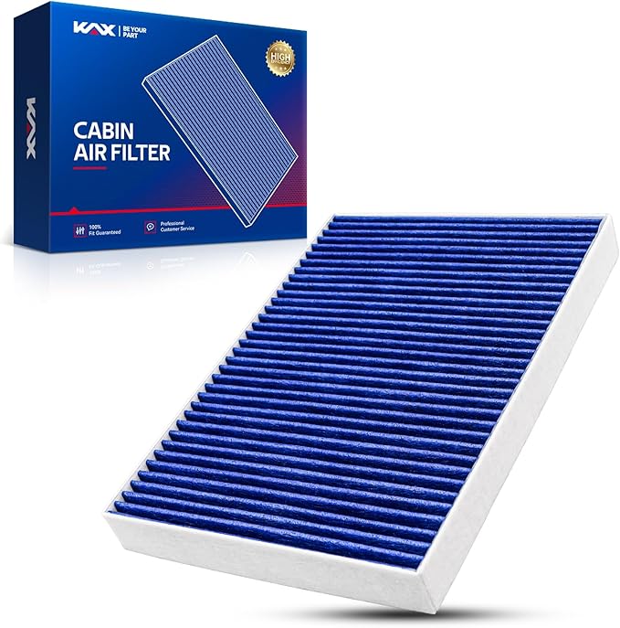 KAX Premium HEPA Cabin Air Filter with Dual Active Carbon, CF11668 Replacement for Dodge Charger 2011-2023, Challenger 2011-2023, Chrysler 300 2011-2023, Passenger Compartment Cabin Air Filter