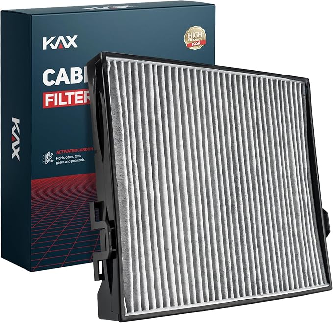 KAX HEPA Cabin Air Filter with Activated Carbon, CF10745 Replacement for Subaru Forester 2003 2005 2006 2007 2008, Passenger Compartment Air Filter, Filter Up Dust Pollen, 200% Longer Life