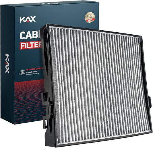KAX HEPA Cabin Air Filter with Activated Carbon, CF10745 Replacement for Subaru Forester 2003 2005 2006 2007 2008, Passenger Compartment Air Filter, Filter Up Dust Pollen, 200% Longer Life