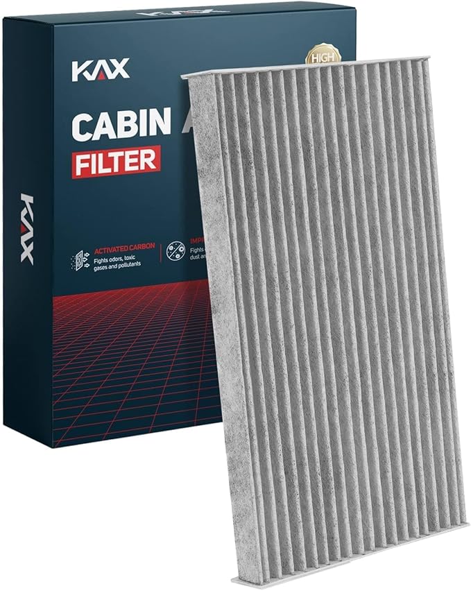 KAX HEPA Cabin Air Filter with Activated Carbon, CF11177 Replacement for Sentra 2013-2019, Juke, LEAF 2011-2025, Cube 2009-2014