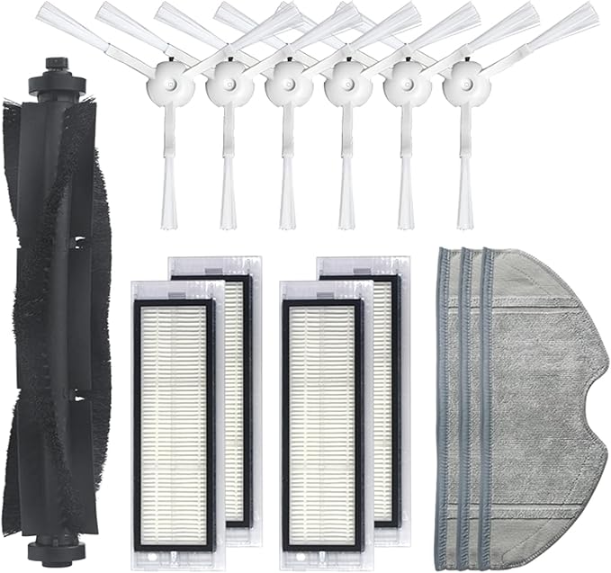 Sweeping Robot Roller Brush Side Brush HEPA Filter Cleaning Cloth Rags Combs for 360 S5 S7 Vacuum Cleaner Replacement Accessories
