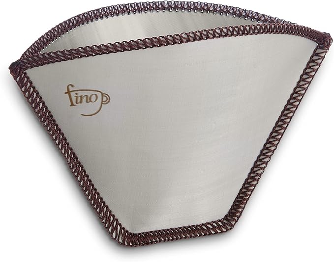 Fino Flexible Mesh Reusable Coffee Filter, Number 2-Size, Brews 2 to 6-Servings
