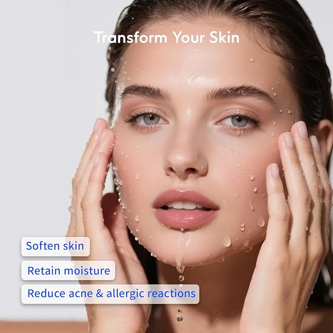 Lifefilter Carbon Shower Head Filter, 2.0 Carbon Shower Filter removes chlorine, heavy metals and other impurities from the water, improving dry skin and hair (2 Pack)