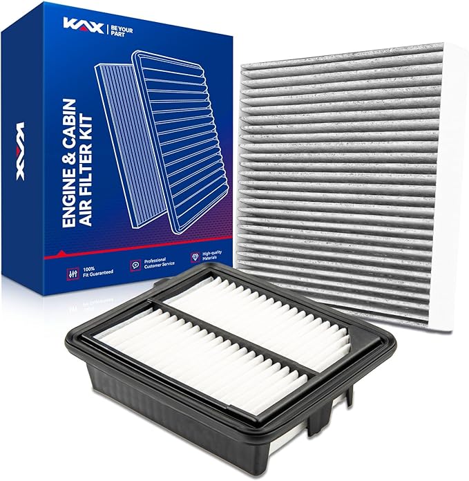 KAX Engine & Cabin Air Filter Kit, Replacement for Honda CR-V 2020 2021 2022 2.0L Hybrid, Replace# CA11399 CF11182