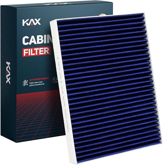 KAX Premium HEPA Cabin Air Filter with Dual Active Carbon, CF11854 Replacement for Nissan Rogue 2014-2020, Rogue Sport 2017-2022, Superior Filtration Passenger Compartment Air Filter